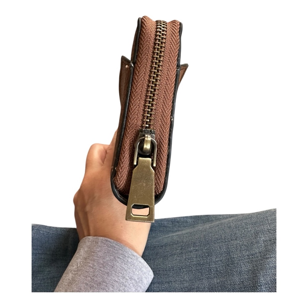 Mathew + Julian Ladies Wallet – Brown – 19x10 cm - Picture 4 of 8